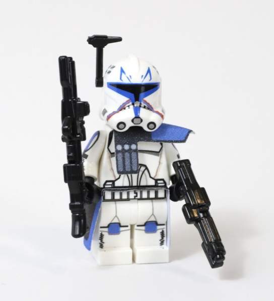 HeroBloks - Captain Rex (Phase 2 armor) with CAC Helmet