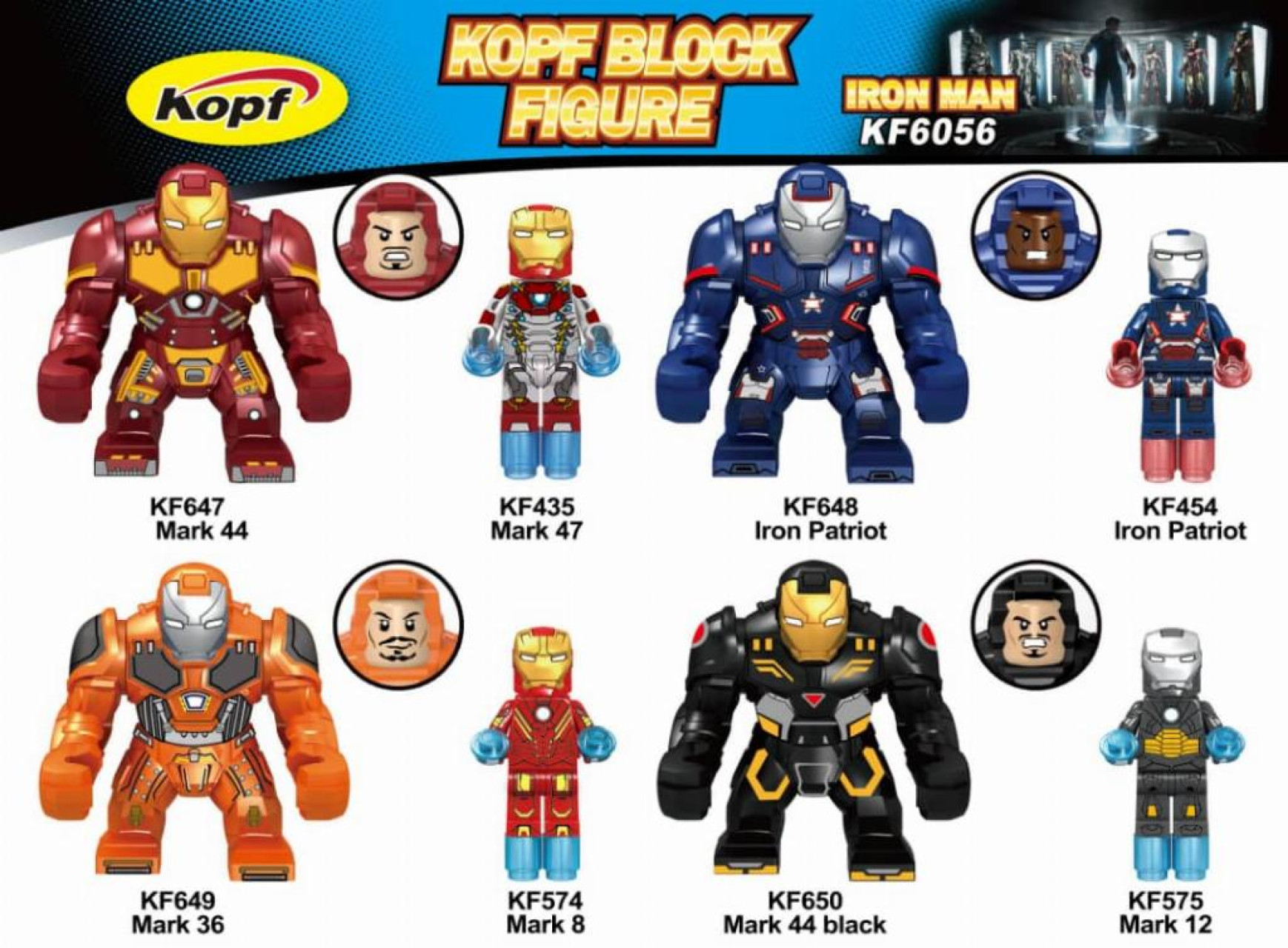 lego iron man bigfig